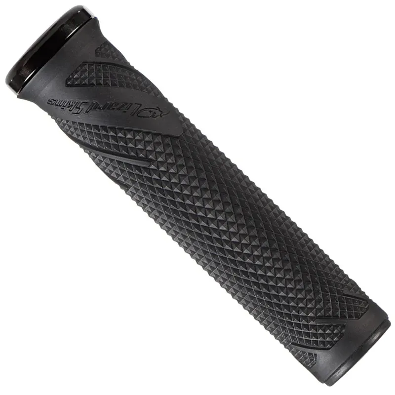 Lizard Skins Wasatch  Single-Clamp Lock-On MTB Grips - 136mm - Black